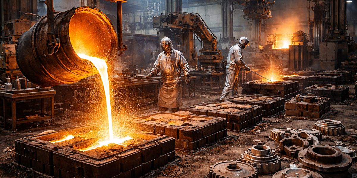 Döküm Nedir? Üretim Süreci ve Kullanım Alanları 